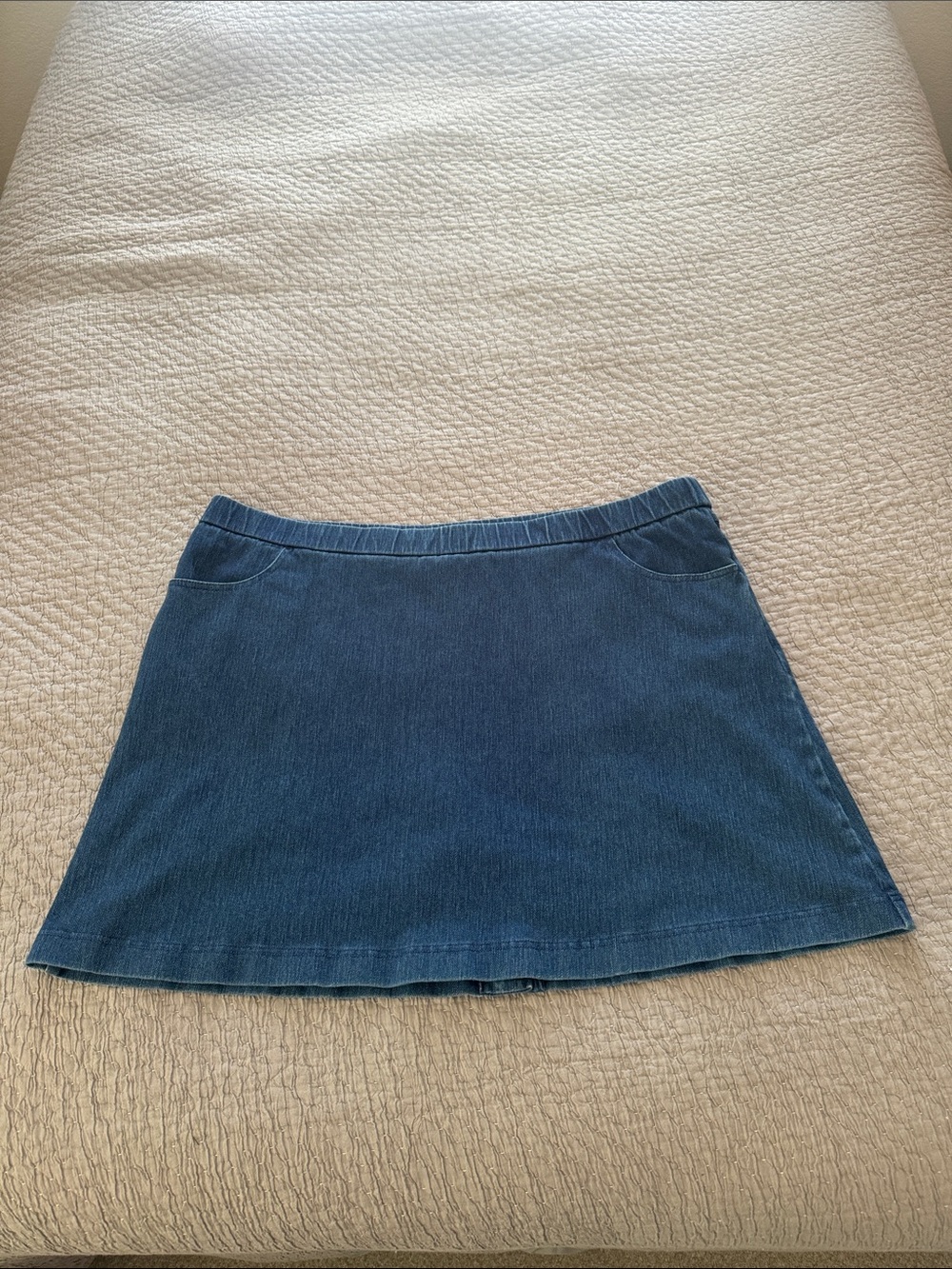 Isaac Mizrahi Jean Skirt